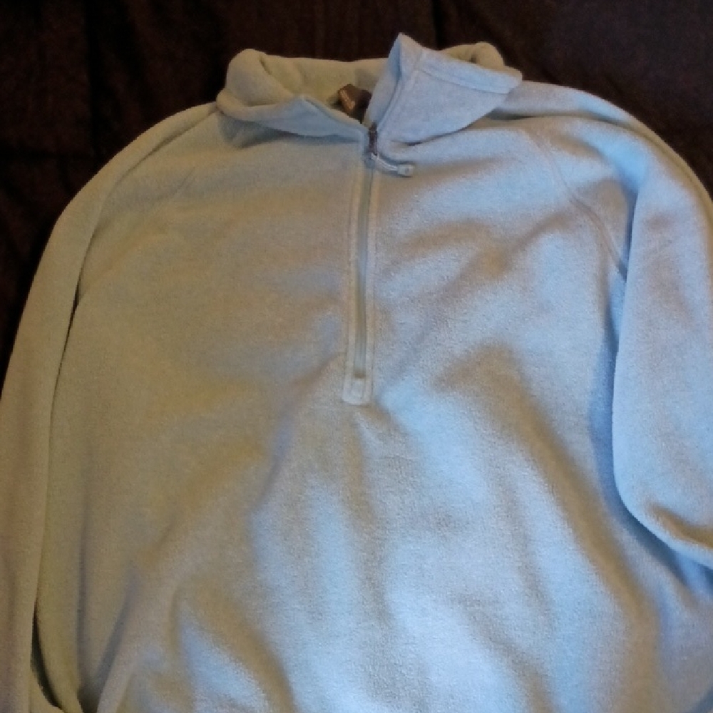 Eddie Bauer Light Blue Cowl Neck Sweater